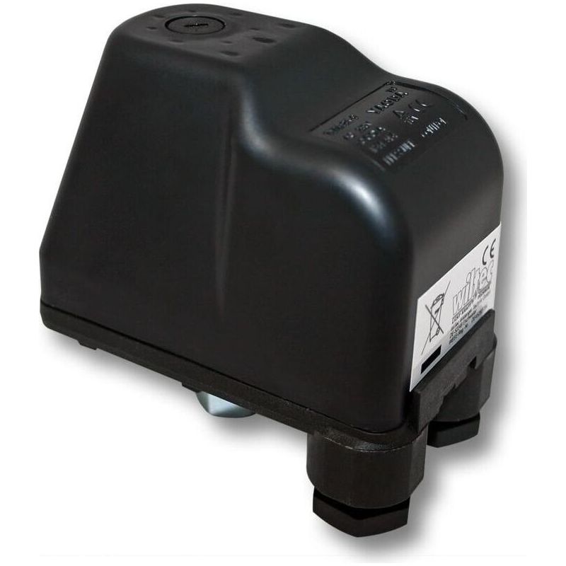Einstellbarer Druckschalter, 1-phasig, 220–240 V – Druckbereich 1,4 Bis 4,1 Bar – Ip56 Für Hauswasserinstallationen – 16 A