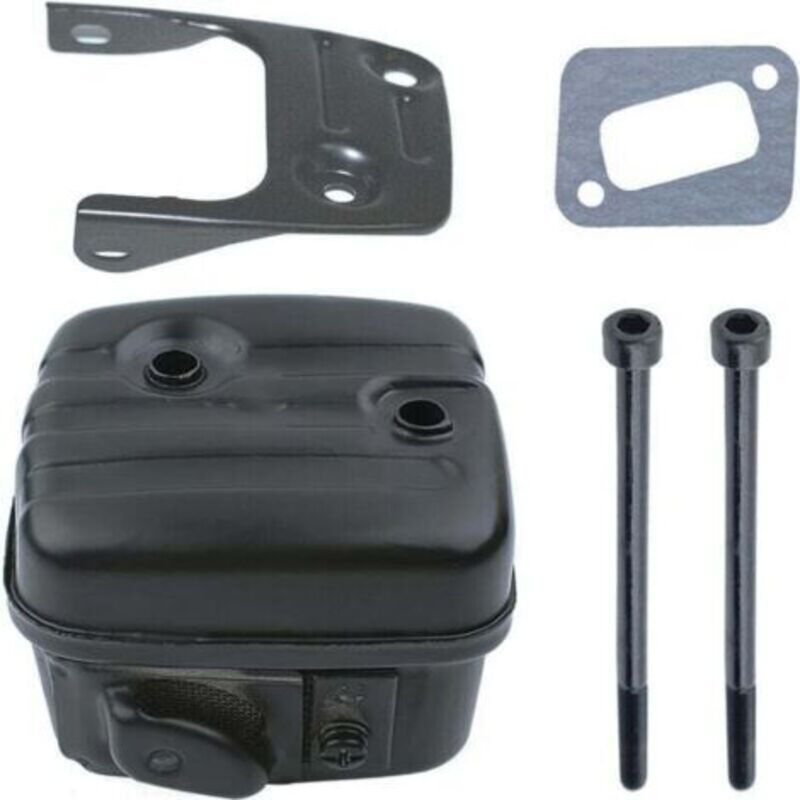 Auspufftopf Für Kettensäge 346xp 340 345 351 353, Xu, Mit Dichtung + Halter + Schrauben