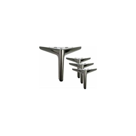 4er-set Schwarze, Dreieckige Titan-möbelfüße, 12 Cm, Galvanisierte Polierte Oberfläche, Geeignet Für Schränke, Sofas, Couchtische, Tv-möbel Und Andere Möbel.
