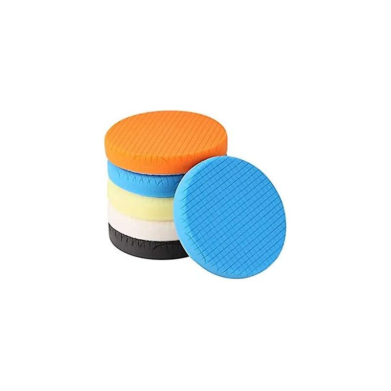 Polierschwamm, 5-teiliges Set, 150 Mm/6 Zoll, Schwamm-polierkit Für Autos, Polieraufsatz/pad Für Ro/da-dual-action-poliermaschine