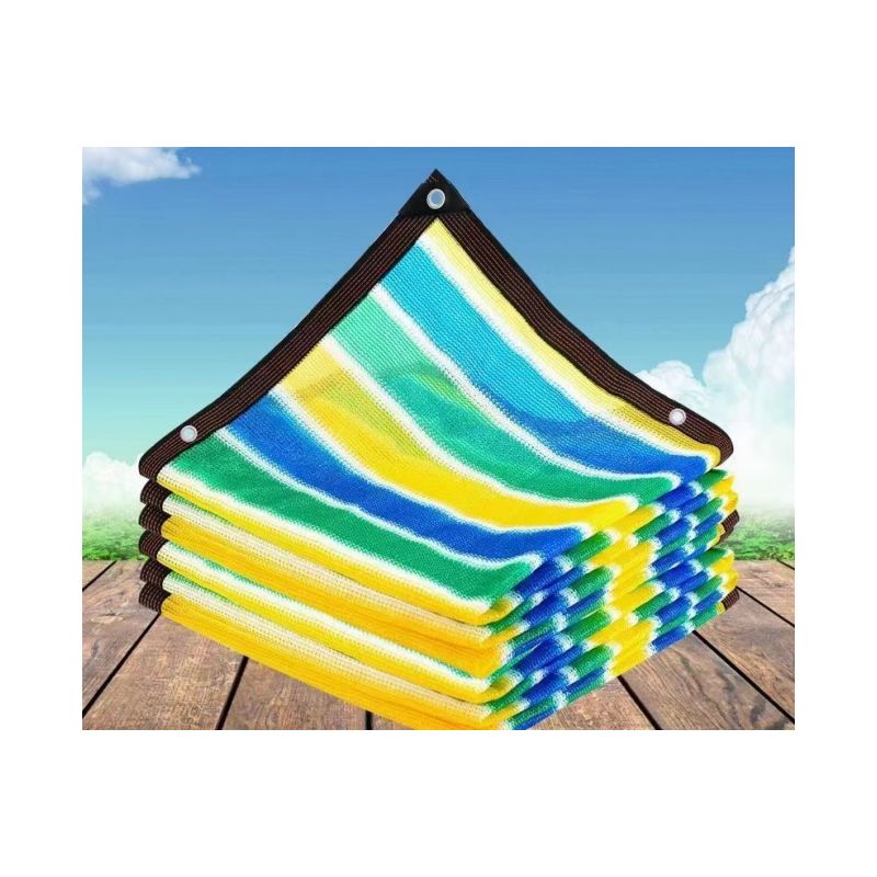 4x4m Schattensegel Für Terrasse, Rechteckiges Schattennetz, Sichtschutz Für Balkon, 12-pin Sonnenschutzsegel Für Terrassen Und Balkone