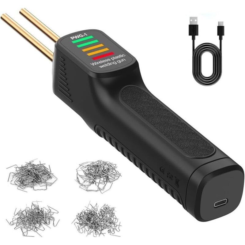 Kabelloser Kunststoff-schweißgerät, Geeignet Zur Reparatur Von Stoßstangen, Armaturenbrettern, Lampenhalterungen, Kunststoffringen Und Anderen Zubehörteilen, Tragbares Usb-kabelloses Kunststoff-schwei