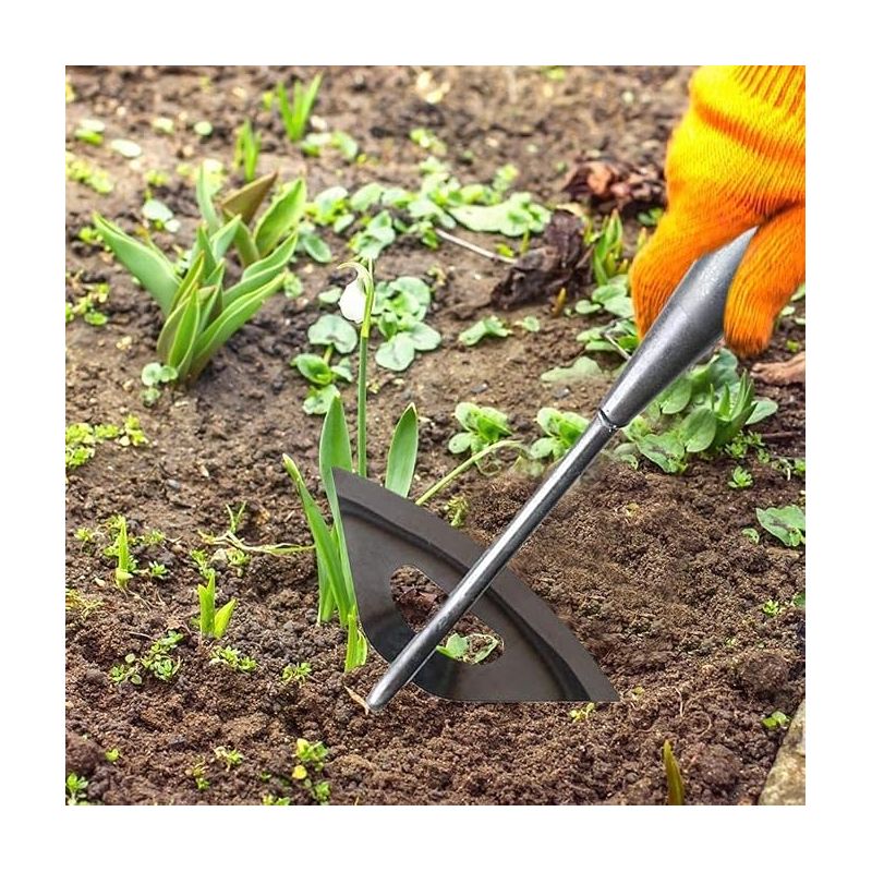 Gartenhacke, Jäten, Gartenhacke, Hacke Aus Edelstahl, Tragbare Unkrautjäteharke Für Den Gemüseanbau, Kleine Tragbare Hacke, Unkrautjätezubehör