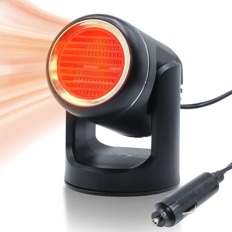 Tragbare Autoheizung, Die Am Zigarettenanzünder Angeschlossen Wird, 12-v-autoheizung, Entfroster, Schnelle 120-w-heizung Für Den Winter, Aufwärmfunktion