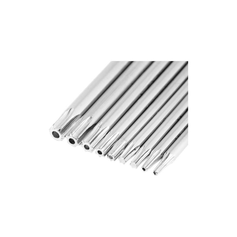 Unverletzbarer L-schlüssel Mit Langem Arm, Sterngriff, Aus Chrom-vanadium-stahl