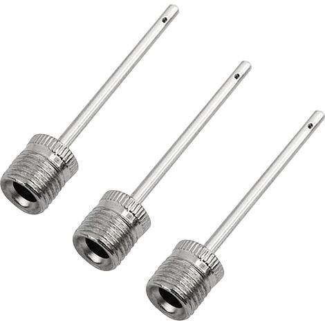 Aufblasnadeln Für Ballpumpe (3er-pack) - Luftnadeln Aus Edelstahl - Ideal Zum Aufpumpen Aller Sportbälle