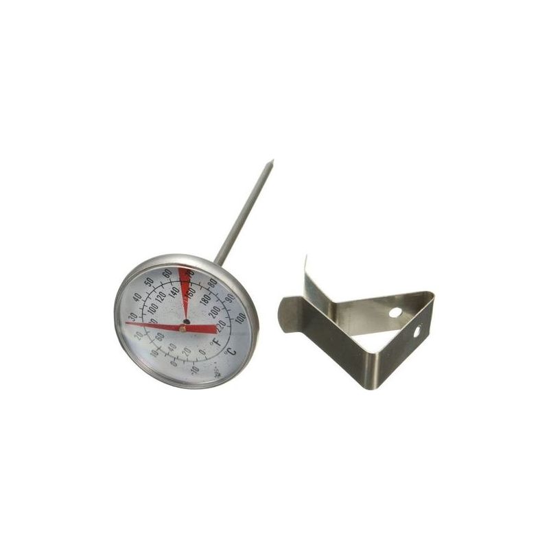 Metall-klemmthermometer Mit Zifferblatt Und Halterung Für Kerzen-, Seifen- Und Marmeladenherstellung