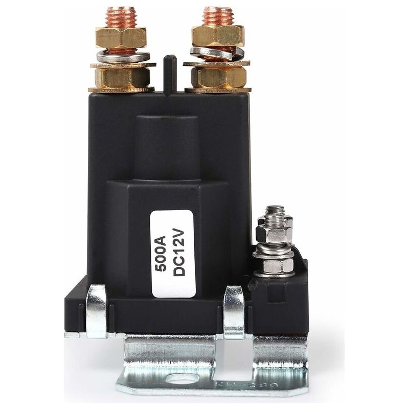 Relais 500 A Dc 12v 4-polig Hochstrom Anlasser Spst Auto Auto Start Schütz Doppelbatterien Isolator Ein-/ausschalter