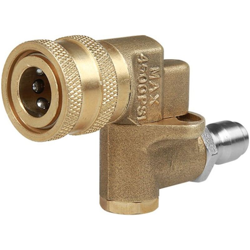 Drehkupplung Für Hochdruckreiniger 0,6 Cm Mit Schnellverbindern Und Adaptern, Reinigungswerkzeug Zum Anschluss Von Drehkupplungen