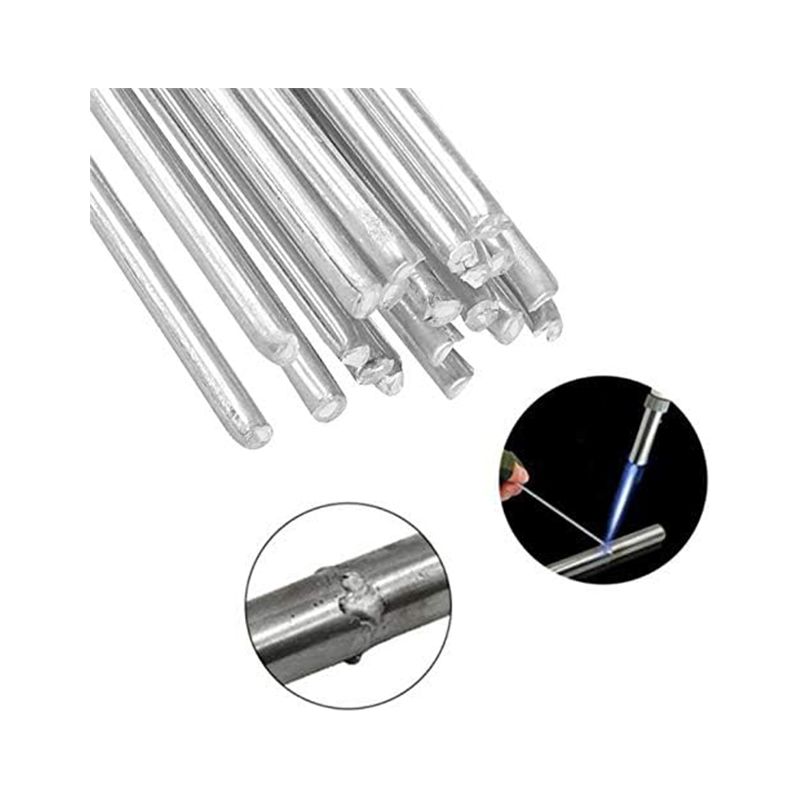 Schweißstab, 20 Stück Aluminium-schweißelektroden Für Niedrigtemperaturschweißen, 2,0 Mm – Leicht Schmelzende Schweißstäbe – Korrosionsbeständig (33 Cm)