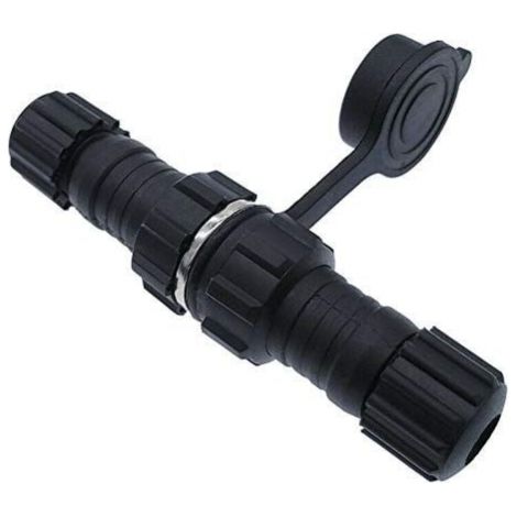 5er-set Ql16-7p Wasserdichte Elektrische Luftfahrtsteckverbinder, 16mm Metall-einbau-luftfahrtstecker Mit Gummischutzkappe