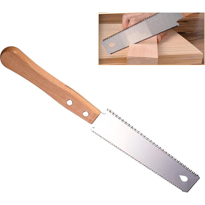Japanische Säge 30,5 Cm Holz Mit Rutschfestem Griff – Manuelles Werkzeug Für Tischler Zum Trimmen, Beschneiden Und Heimwerken – Holzbearbeitungswerkzeug