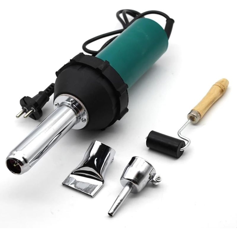 Heißluftpistole Kunststoff-schweißpistole 1080 W 220 V Mit Düse Und Rolle Kunststoff-schweißgerät Heißluftpistolen-set