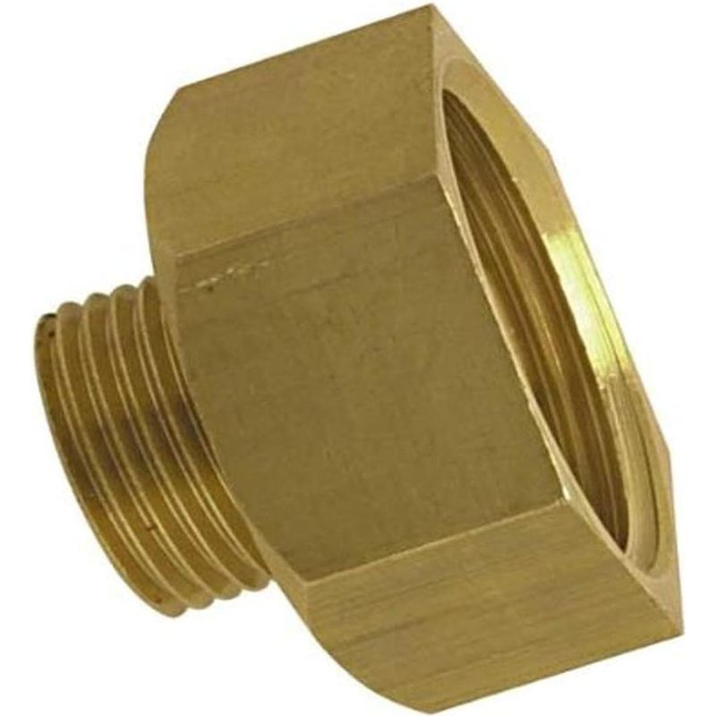 Reduzierte Messingfittings, Weiblich 20 Mm Und Männlich 16,5 Mm, Geeignet Für Häusliche Wasser- Und Heizungsnetze, Kompatibel Mit Allen Gewindefittings.