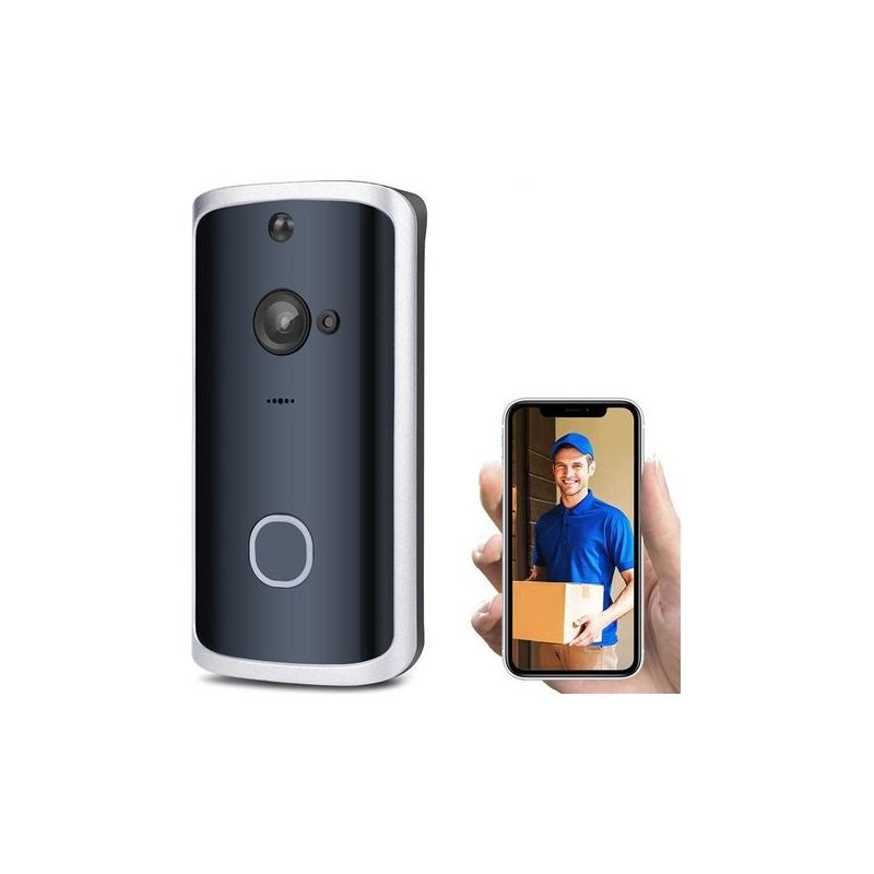 Intelligente Türklingel Mit Wlan-kamera, Kabelloser Video-gegensprechanruf, Türspion Für Wohnungen, Türklingel-ring Für Telefon, Heimkameras