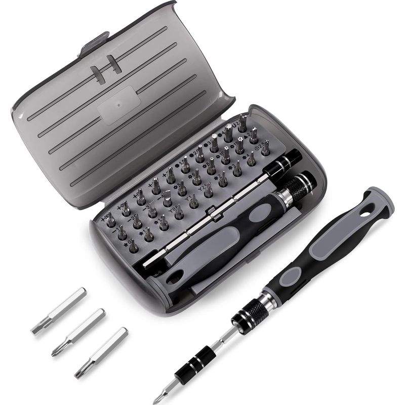 32-in-1 Präzisions-schraubendreher-set – Mini Magnetisches Schraubendreher-set Für Basteln, Elektronik-reparatur, Werkzeug-kit Für Pc, Macbook, Iphone, Brillen, Uhren, Smartphones