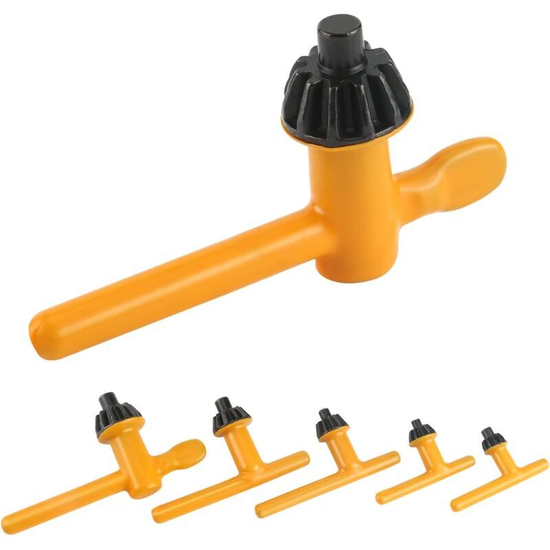 5 Stück Bohrfutterschlüssel, Ersatz-bohrfutterschlüssel, Spannschlüssel Für Elektroschrauber Für 6 Mm, 10 Mm, 13 Mm, 16 Mm, 20 Mm