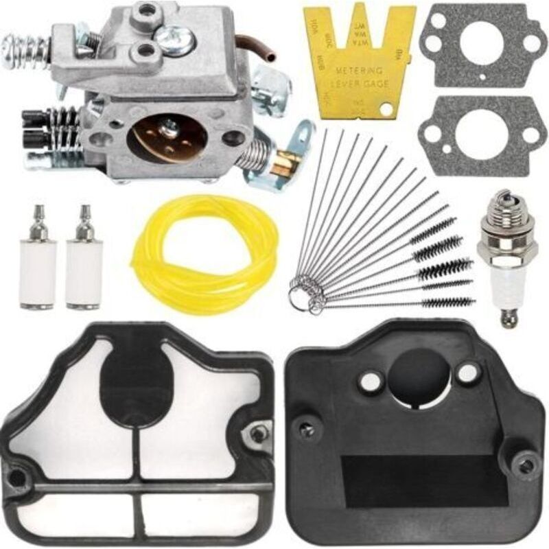 Vergaserkit Für Husqvarna 36 41 136 137 137e 141 142 141le 142e Kettensäge, Ersetzt Wt-834 Wt-657 Wt-285 Wt-239 C1q-w29e, Mit Luftfilter Und Kraftstofffilter