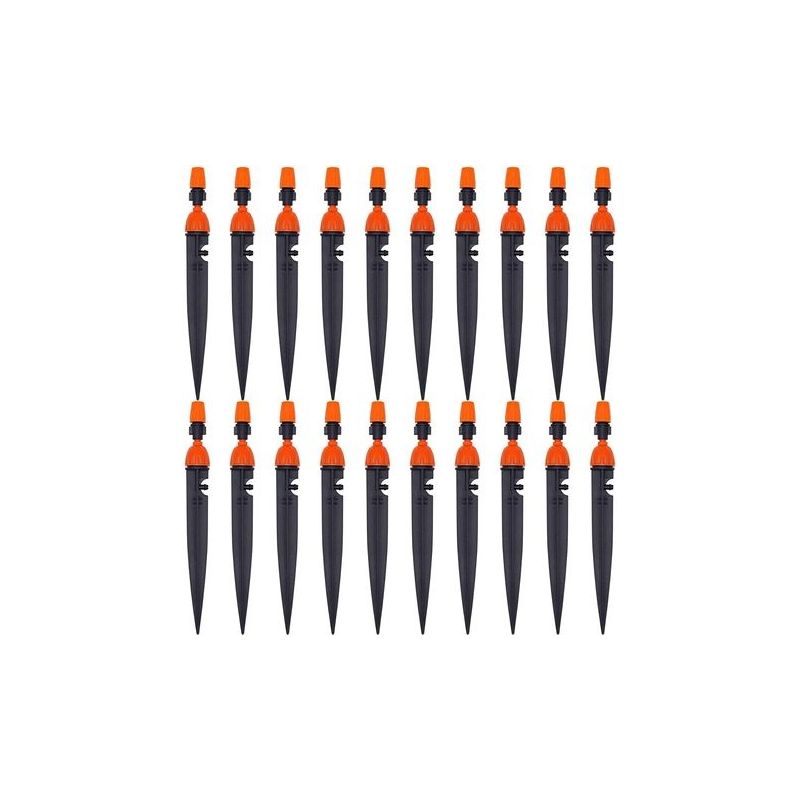 Verstellbarer Tropfbewässerungsdüsen Für Gartenpflanzen, 360-grad-zerstäuber, Kühl-/bewässerungssystem (20er Pack)