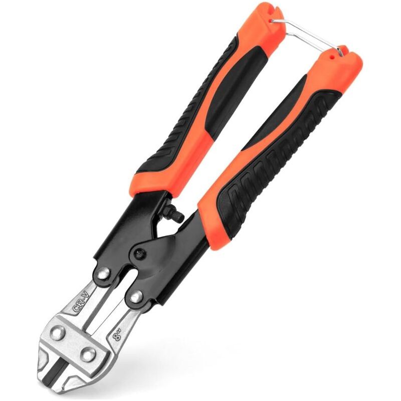 Bolzenschneider, 220 Mm Cr-v Mini-bolzenschneider Mit Rutschfestem Griff, Für Kabel, Ketten, Federn