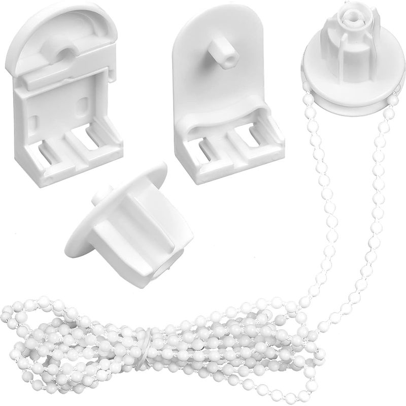 25 Mm Kupplung Für Rollladenkette, Verstellbare Perlenkette Für Rollstore, Seitliches Rollenketten-kit, Klemmhalterung Für Doppel-rollstores, Verdunkelungsrollo, Fensterrollo Mit Kettenzug