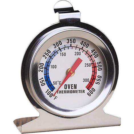 Ofenthermometer, 300 ℃/ 600 ℉ Küchenthermometer Für Die Lebensmittelzubereitung, Edelstahl-thermometer Für Holzofen, Brotbackofen, Konditorei