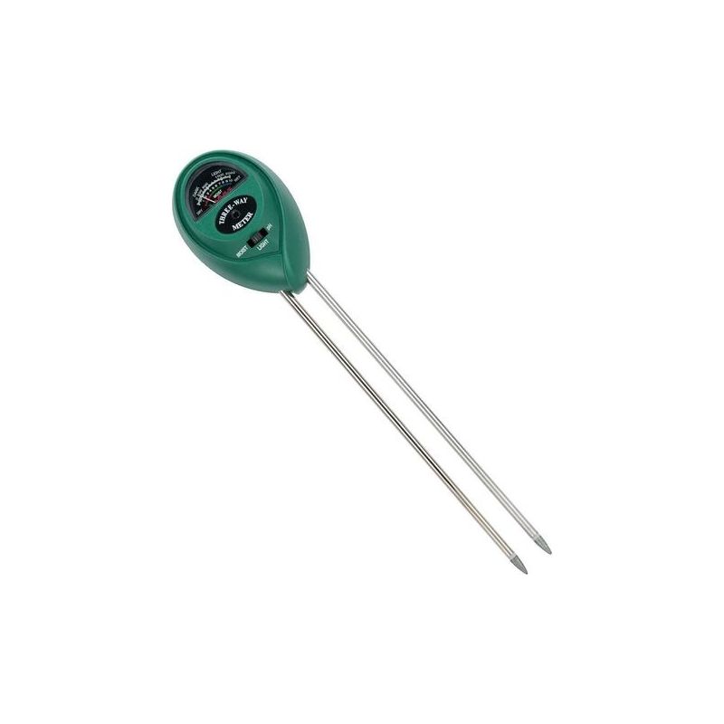 3-in-1 Bodentester-set, Feuchtigkeitsmesser, Licht- Und Ph-säuretester Für Blumen/rasen/pflanzen/garten/hof