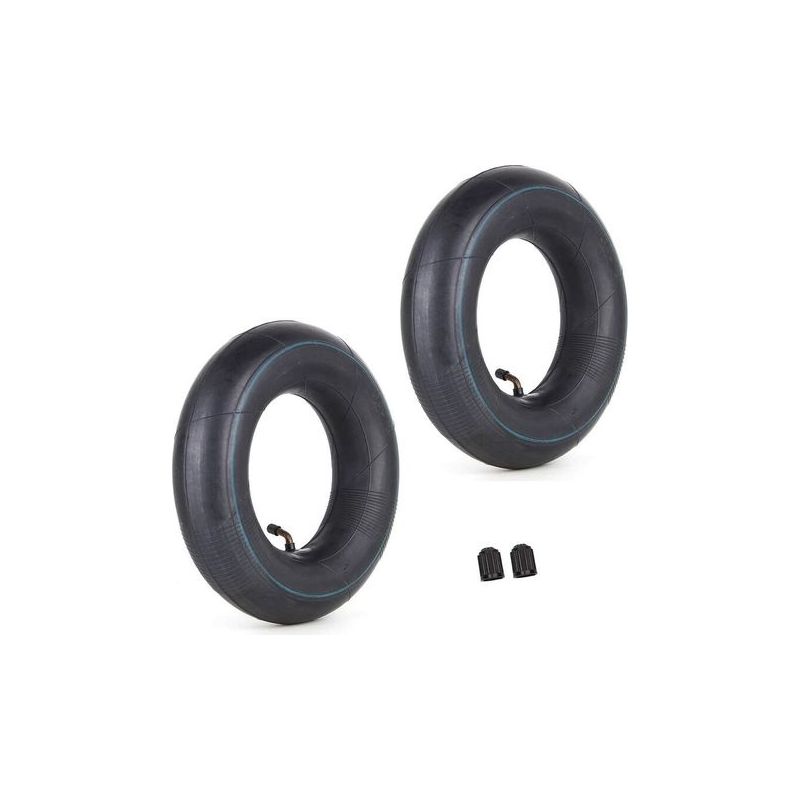 2er-pack Luftschläuche 4,00/3,50-6 350/400-6 3.50-6 4.00-6 4.10-6 Mit Abgewinkeltem Tr87-ventil, Ersatz Für Handwagen, Rasenmäher, Gartenanhänger Und Schubkarren
