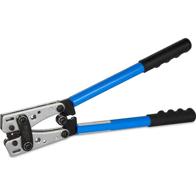 Crimpzange Awg 10-0, 6/10/16/25/35/50mm², Multifunktional Mit Rutschfestem Griff Für Elektriker, Crimpwerkzeug