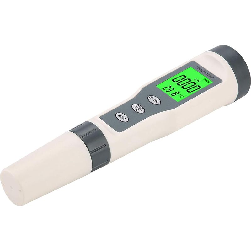 3-in-1-wassertester Tds-messgerät, Digitales Tds-, Ph- Und Temperaturmessgerät Für Trinkwasser, Pool, Aquarium