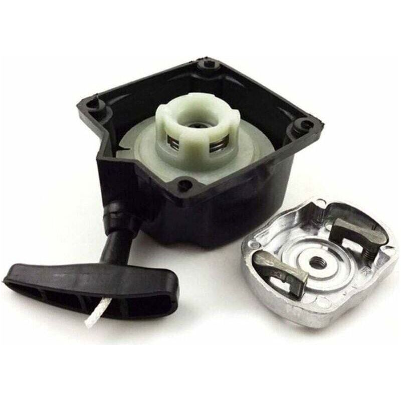 Starter Für 49cc/52cc Verbrennungsmotor – Halbautomatischer Starter Mit Antriebsglocke – Für Motorsense Und Erdbohrer