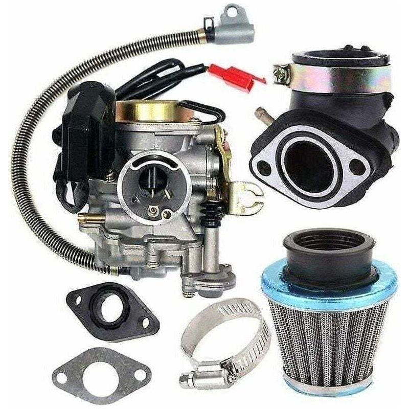 18-mm-vergaser Für 4-takt-gy6-motor – Kompatibel Mit 50cc Bis 80cc Scootern – Verbessert Die Gasannahme – Einfache Installation - 139qma