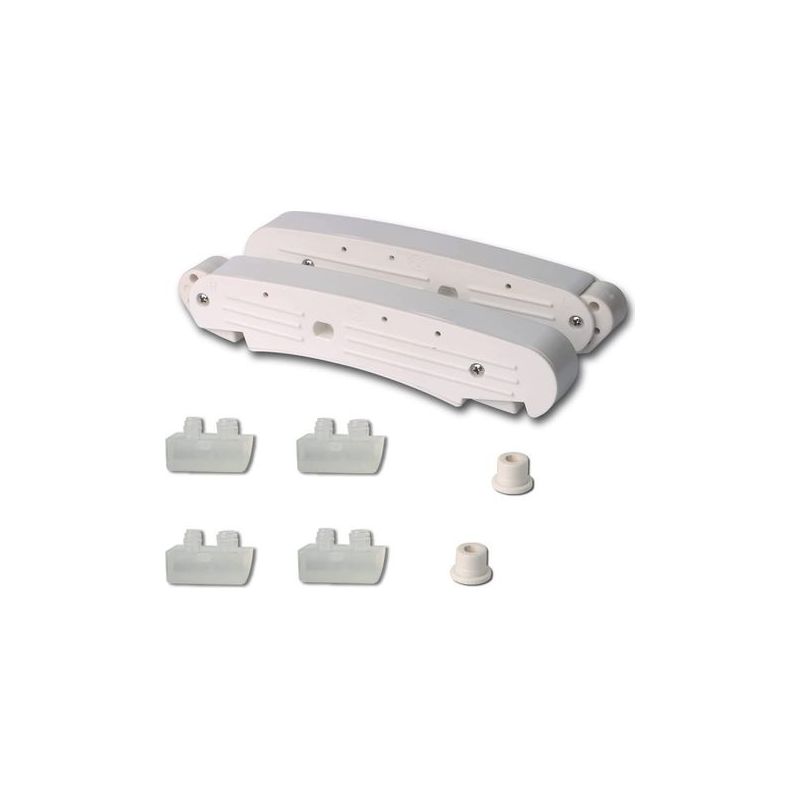 Axv417whp Schaukelkit Für Poolreiniger, Axv604whp Vorder- Und Hinterrahmenkit Kompatibel Mit Hayward Navigator Pool Vac Ultra Poolreiniger, 8 Teile