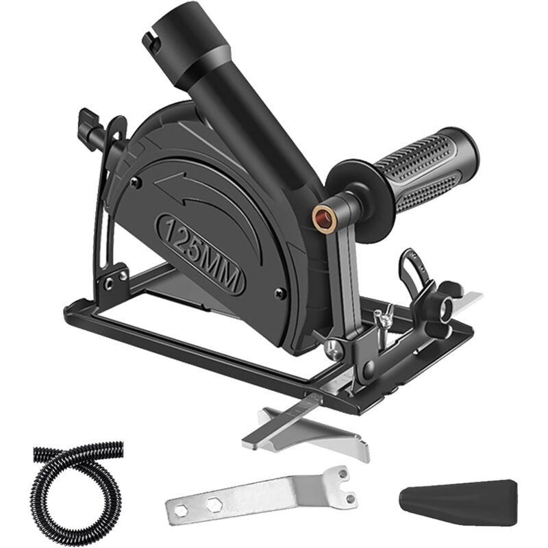 Winkelschleifer-halterung Für 100-125 Mm, Schneidwerkzeug-zubehör, Einstellbarer Winkel Von 0 Bis 45°, Schnitttiefe Von 0 Bis 40 Mm – Für Winkelschleifer Von 100 Mm Bis 125 Mm