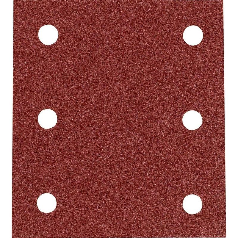 Schleifpapier Für Holz/metall, 115 X 101 Mm, Rechteckiges Format (10 Blätter, Körnung 80)