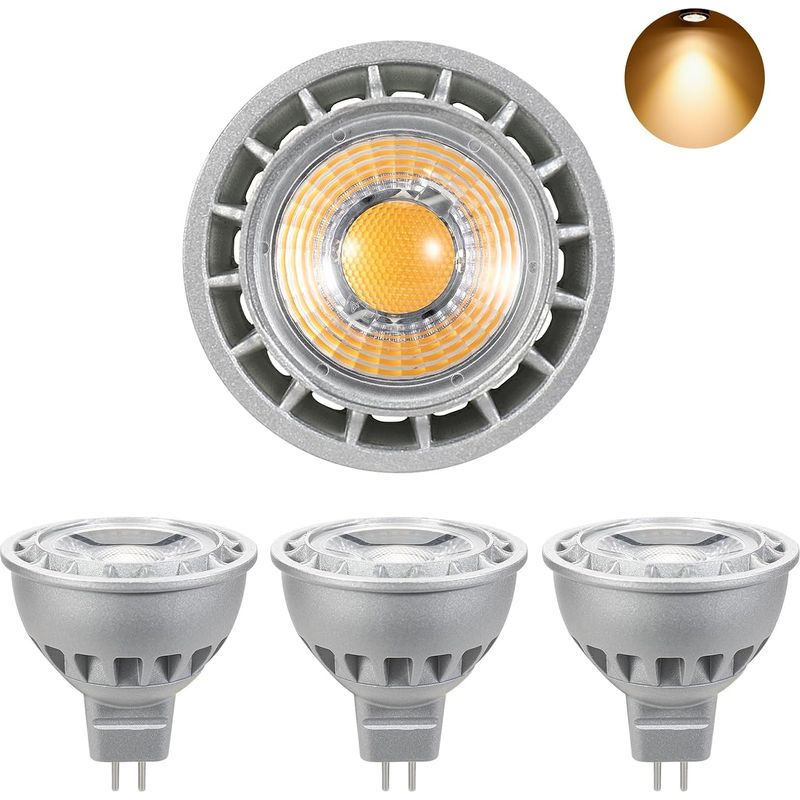6er Pack Gu10 Halogenlampen, 35w Ac 230v Spotlampen, Dimmbare Gu10 Halogenbirnen 35 Watt, 2700k Warmweiß Für Küche, Büro, Zuhause [energieeffizienzklasse G]