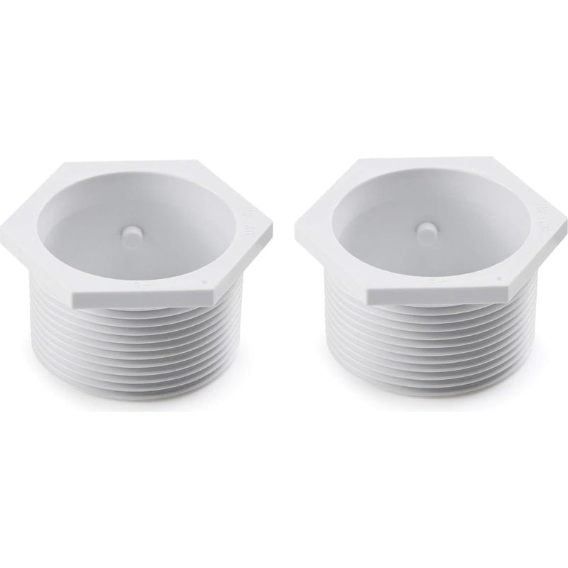 6-500-00 2er-pack Universelle Wandanschlüsse Für Poolreiniger (uwf) – Exaktes Ersatzteil Für Polaris Poolreiniger 480, 380, 360, 280, 180, 165, 65 Und Turtle