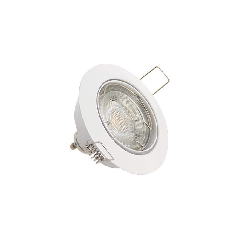 Lumineux Einbauleuchte Decke-set Aus 5 Einbaustrahlern Mit Enthaltenen Gu10 Led-lampen-neutralweiß 50 W