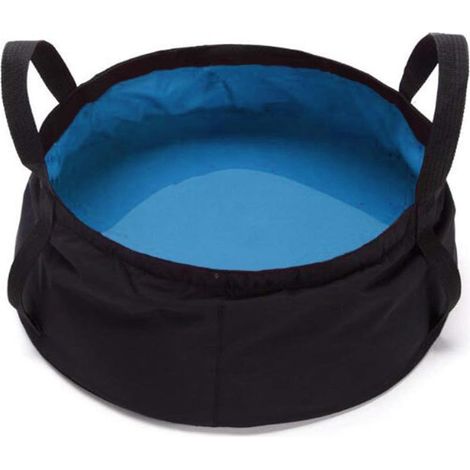 Faltbarer Wasserdichter Eimer, Tragbar, 8,5 Liter, Für Camping, Outdoor, Angeln Und Reisen