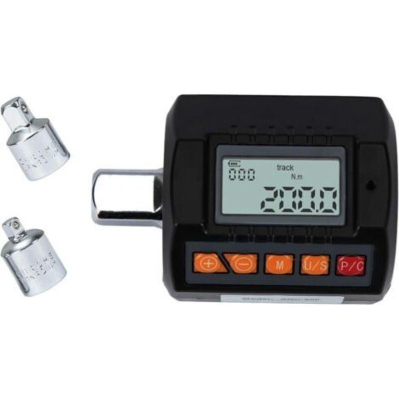 1/2 Drehmomentadapter Für Digitalen Drehmomentschlüssel 6-200nm, Tragbarer Hochpräziser Drehmomentzähler Mit Adapter 3/8" 1/4