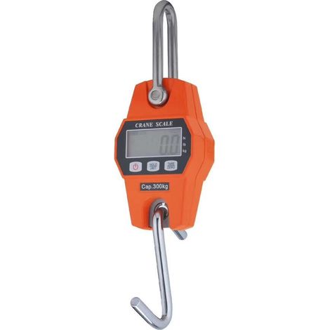 Orange Hängewaage 300 Kg Für Hof, Jagd, Bogenschießen, Gewichte, Große Fische, Eingangsaufzug Mit Präzisem Sensor (digital, Professionell, Leichtes Etui)