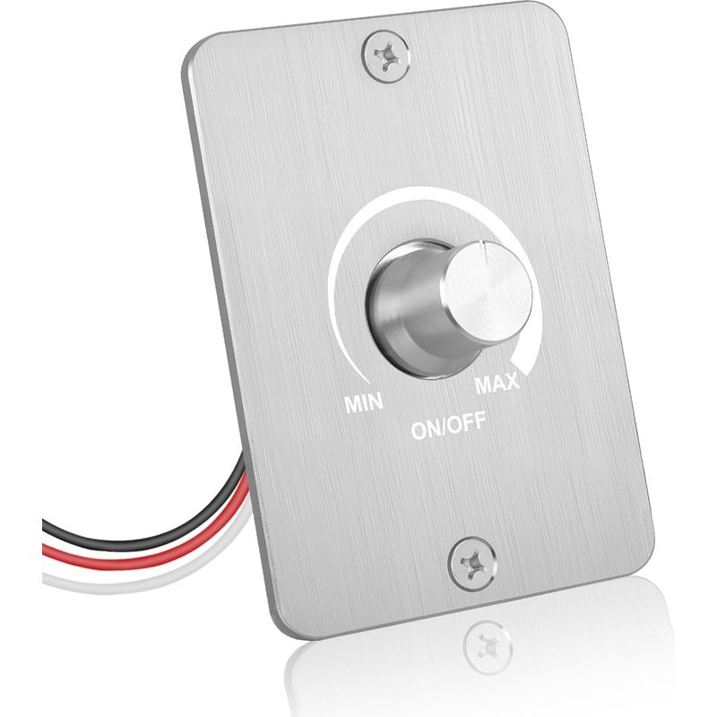 Led Pwm Dc 12v 5a Dimmer Schalter, Stufenloses Dimmen, Flimmerfrei, Einfach Zu Installieren Für Wohnmobil, Boot, Lkw, Van, Wohnwagen