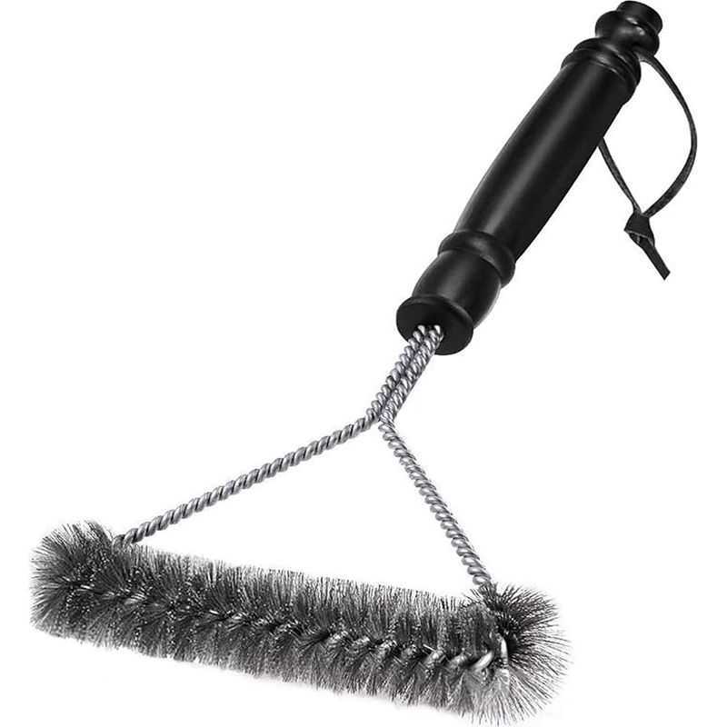 Grillreinigungsbürste - Edelstahlborsten Zum Schnellen Und Effektiven Reinigen Aller Grills (30 Cm)