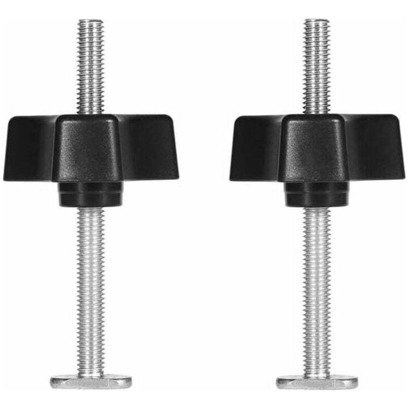 T-nut-zange Aus Metall, T-slot-t-schiene, Schnellspannwerkzeug Für Holzbearbeitung (nur 2 Stück T-schrauben + 2 Stück Rändelmuttern)