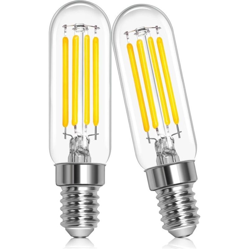 E14 T22 3w 230v Dunstabzugshauben-glühbirne, 3w Led-lampe Entspricht 40w, E14 Neutralweiß 4000k Glühbirne Für Dunstabzugshaube, Kronleuchter Und Wandleuchte, Nicht Dimmbar, 2er-pack
