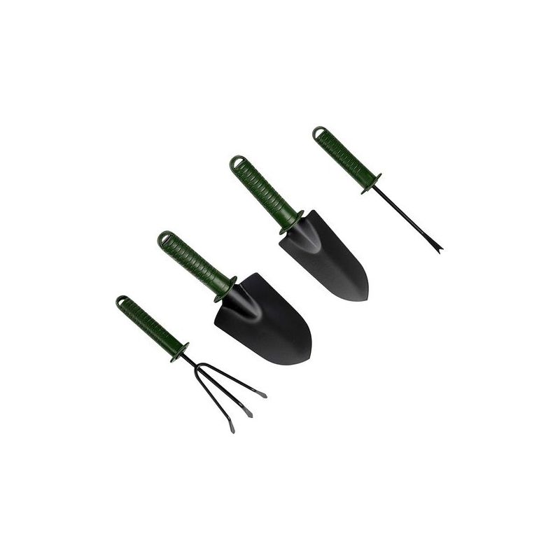 4 Stück Edelstahl-gartenwerkzeuge, Gartenwerkzeug-set, Rostfrei, Für Blumentöpfe Und Bepflanzung