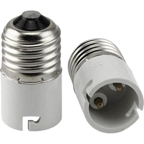 E27 Auf B22 Fassungsadapter, Schraubsockel Auf Bajonettsockel Adapter, Lampenfassung Für Led/cfl Und Glühlampen