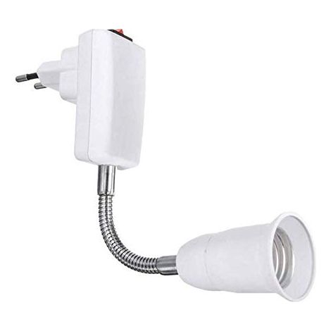 E27-fassung Mit Schalter Für Wandleuchte Küche, Ac 220v, Aufstellbare E27-lampenfassung, Kabellose Spot-wandleuchte Für Leselampe, Garagenlampe (ohne Glühbirne)