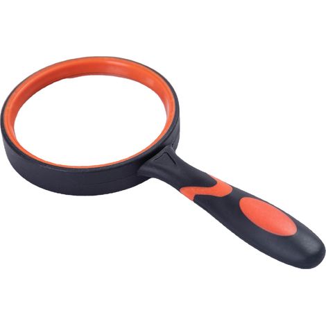 Loupe 10x, Lese-lupe, Kinderlupe, Insektenlupe, 80-mm-lupe, Lupe Mit Rutschfestem Gummigriff, Geeignet Für Kinder Und Senioren