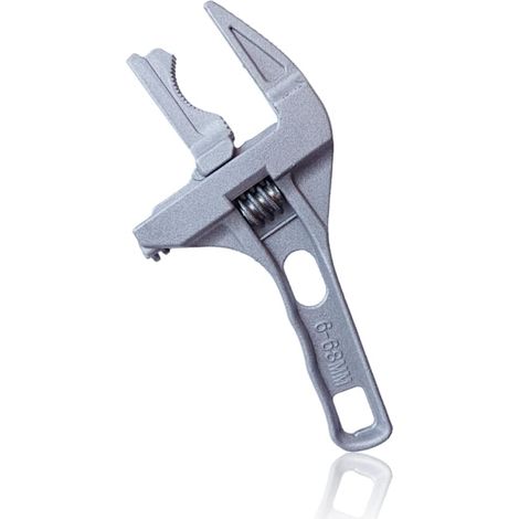 Verstellbarer Schraubenschlüssel, Verstellbarer Schraubenschlüssel Mit Großer Öffnung Aus Aluminium, 6-68 Mm Badschlüssel, Verstellbare Schlüssel Zum Anziehen Und Lösen Von Schraubenmuttern
